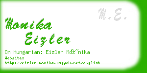 monika eizler business card